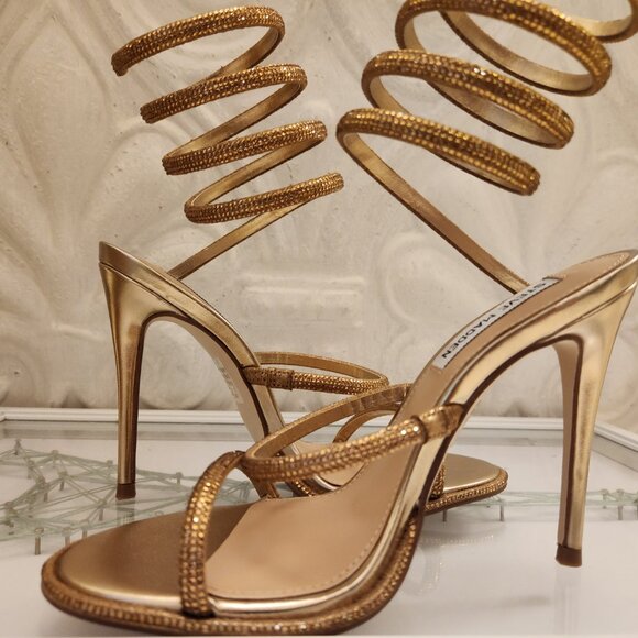 Steve Madden Women's Exotica Ankle Wrap Stiletto Dress Sandals. NIB. Size 6 - Picture 9 of 14